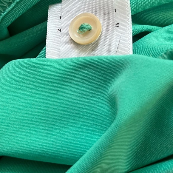 Peter Millar Summer Comfort Shirt Mens Large Green Solid Performance Jersey Polo - Picture 8 of 9